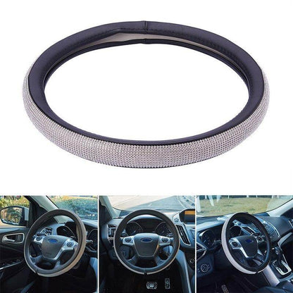 Crystal Steering Wheel Cover