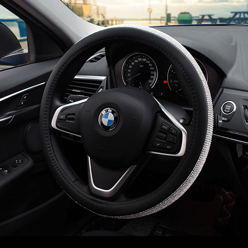 Crystal Steering Wheel Cover