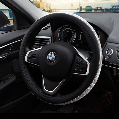 Crystal Steering Wheel Cover