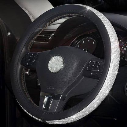 Crystal Steering Wheel Cover