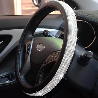 Crystal Steering Wheel Cover