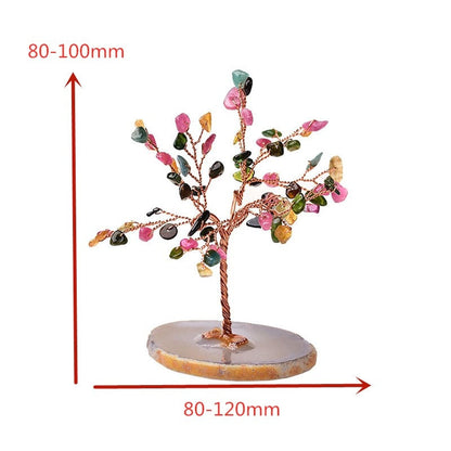 Crystal Tree of Life Desk Sculpture