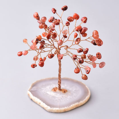 Crystal Tree of Life Desk Sculpture