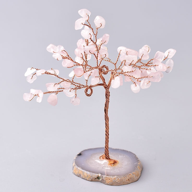 Crystal Tree of Life Desk Sculpture