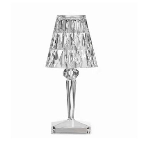 Crystal bedside lamp