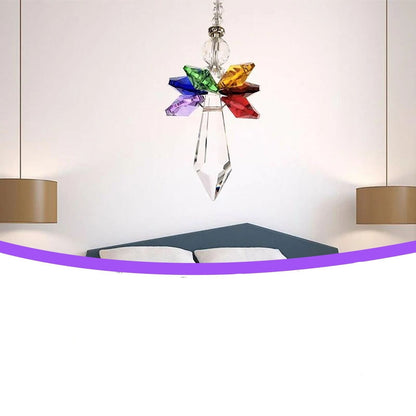 Crystal rainbow angel - Chakra prism