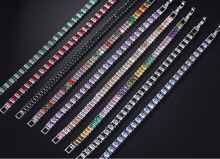 Cubic zirconia bracelet