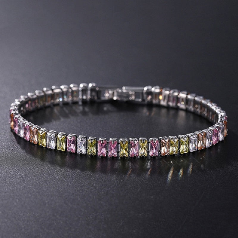 Cubic zirconia bracelet