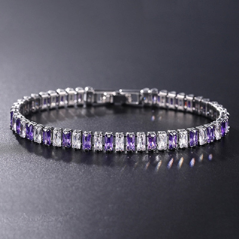 Cubic zirconia bracelet