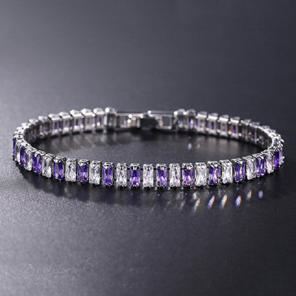Cubic zirconia bracelet