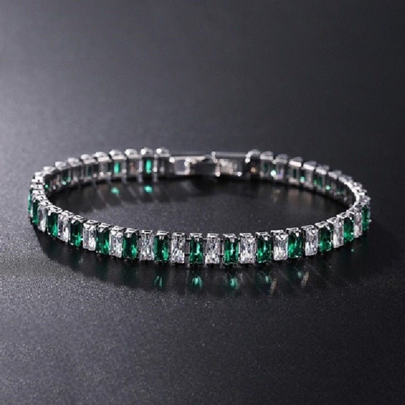 Cubic zirconia bracelet