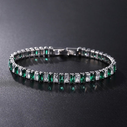 Cubic zirconia bracelet