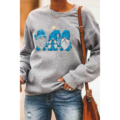Cute Santa Graphic Sweater