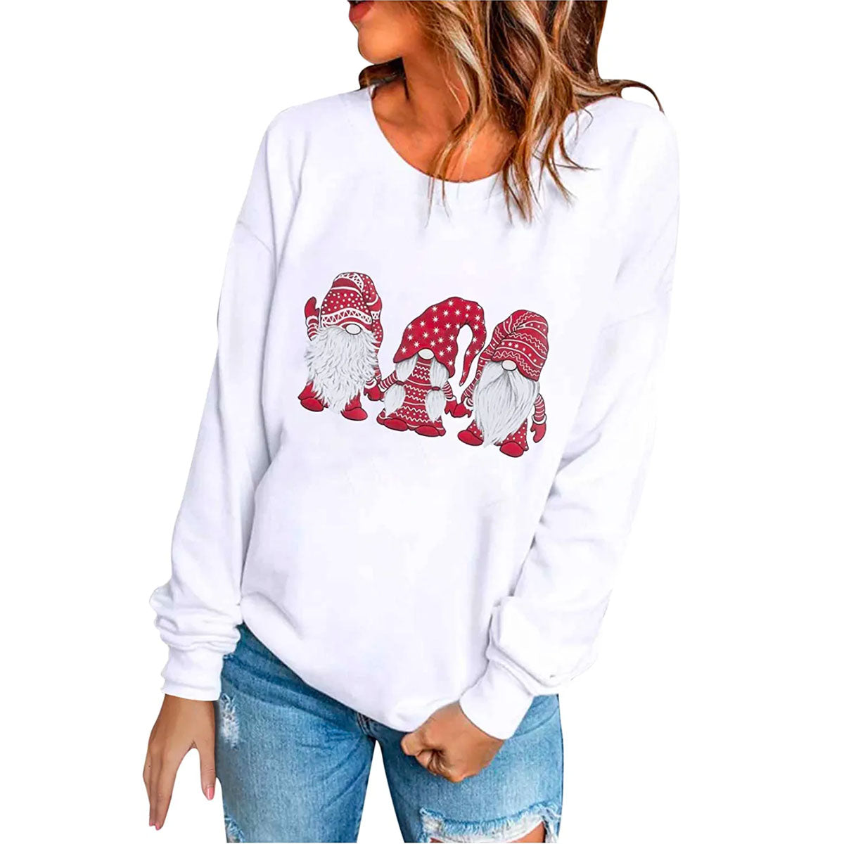 Cute Santa Graphic Sweater