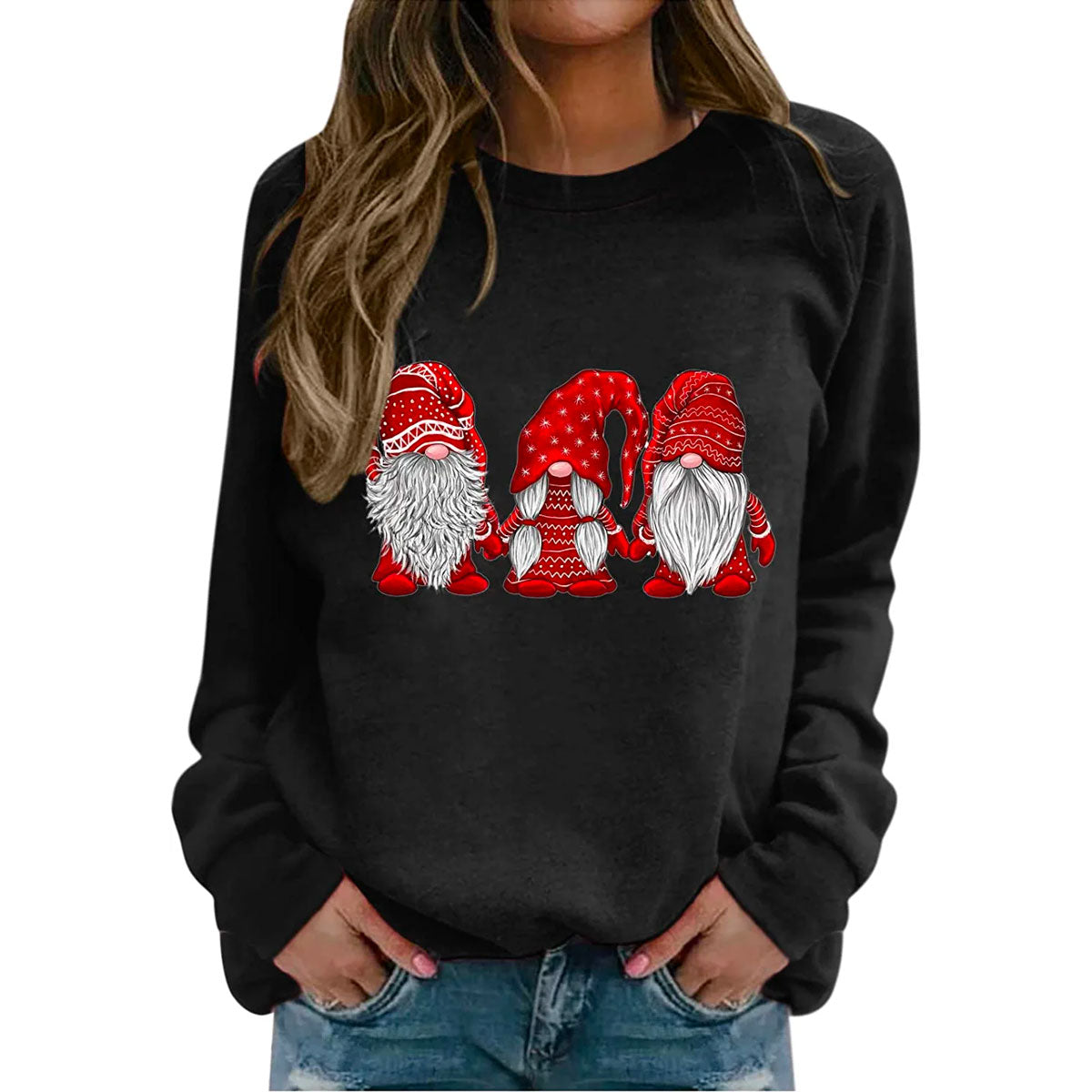 Cute Santa Graphic Sweater