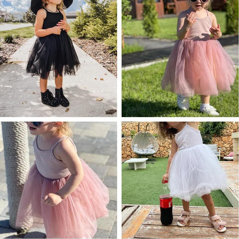 Cute Sleeveless Tutu Dress