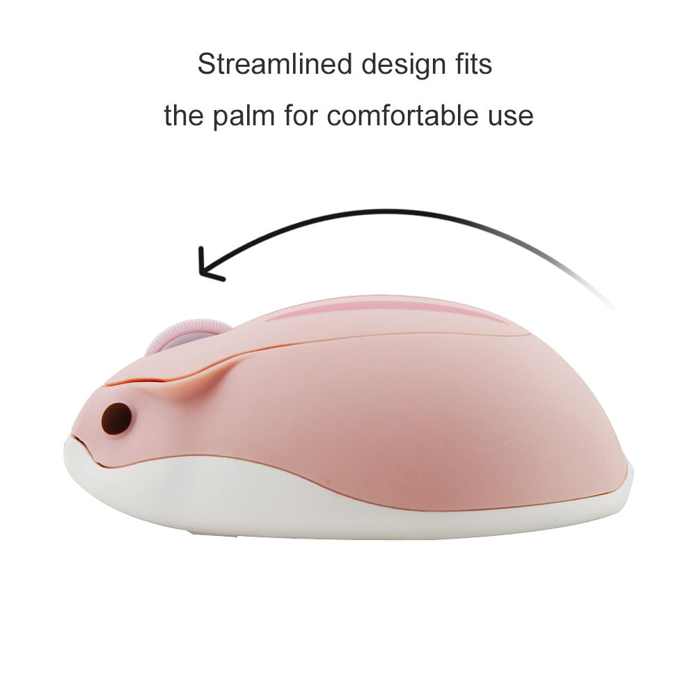 Cute Wireless Hamster Mouse