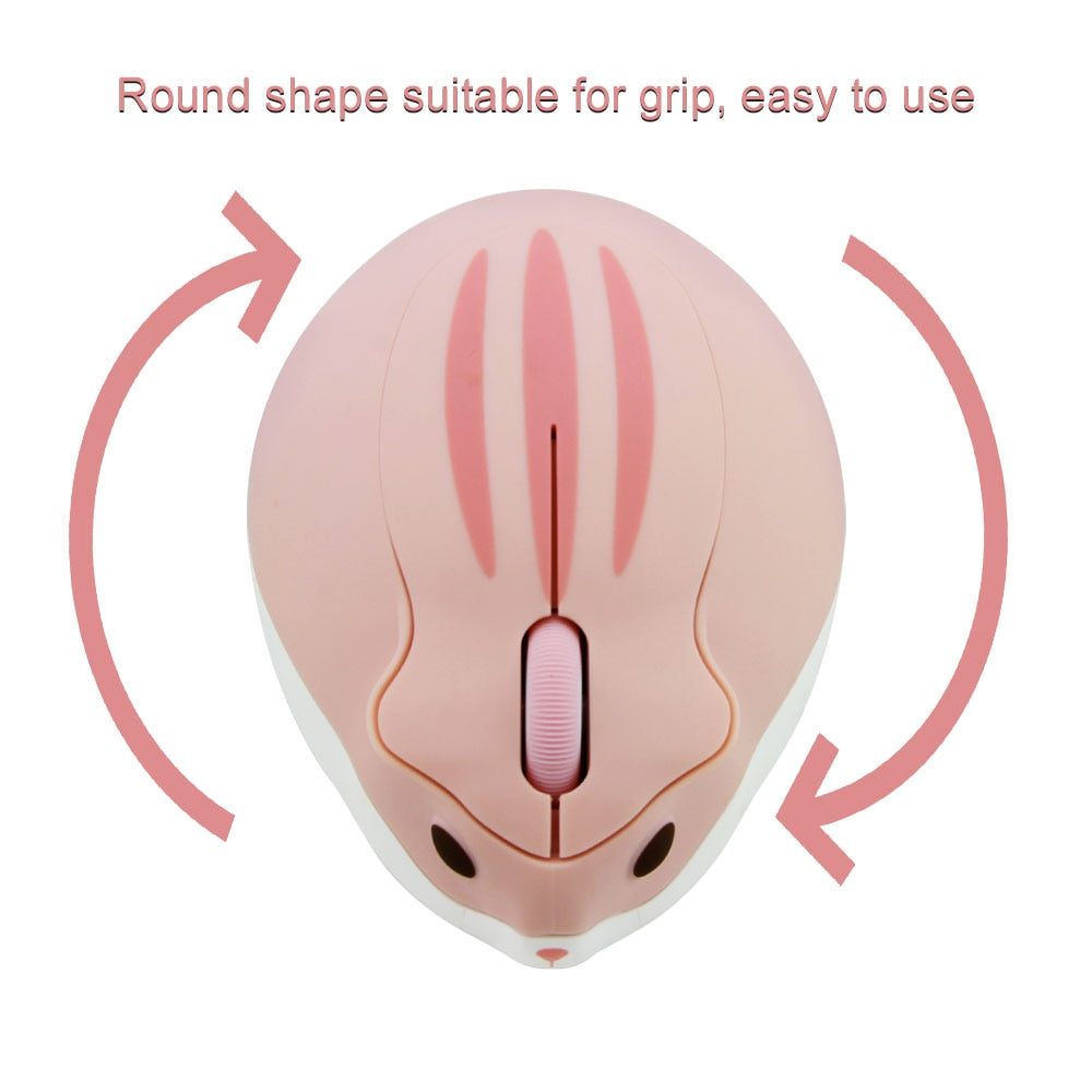 Cute Wireless Hamster Mouse