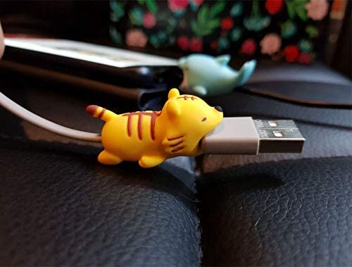 Cute animal bite cable protector