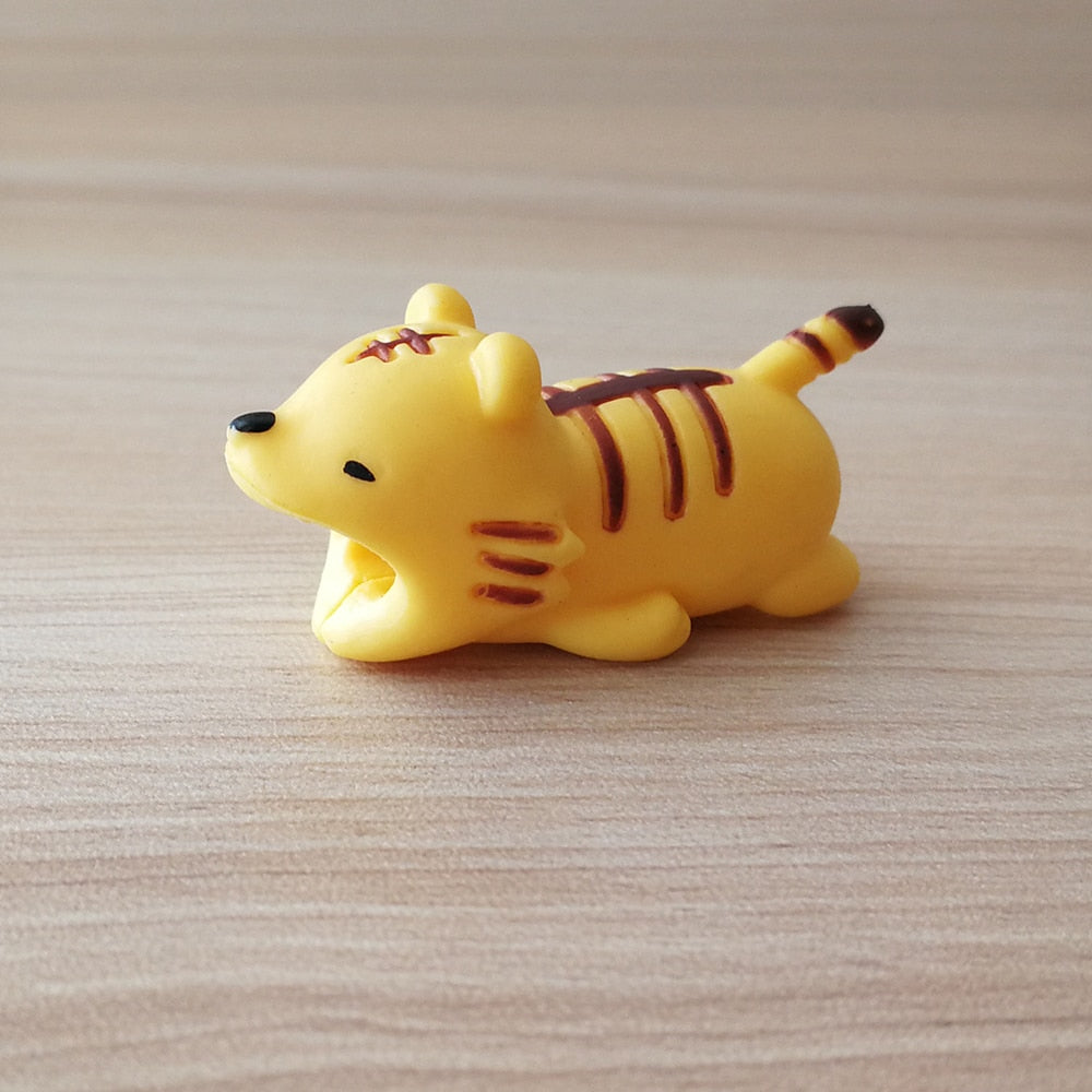 Cute animal bite cable protector