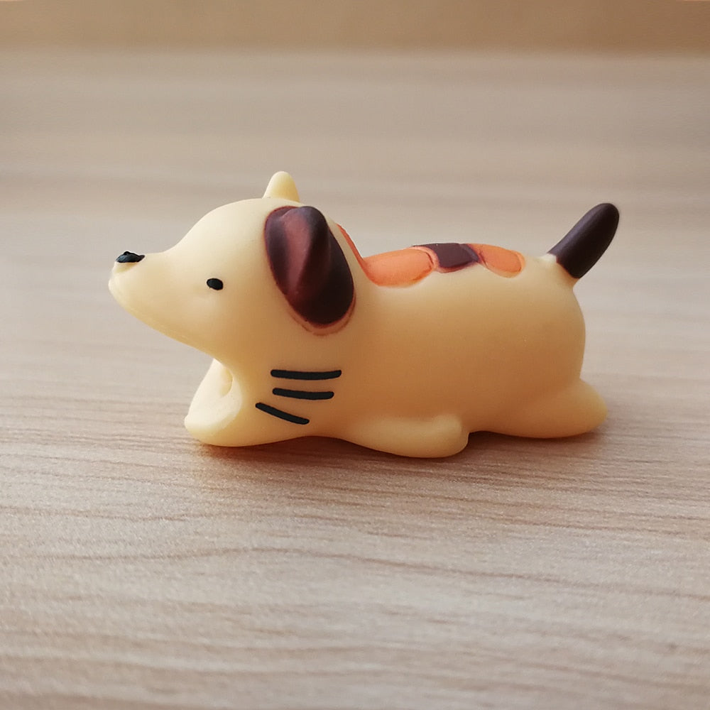 Cute animal bite cable protector