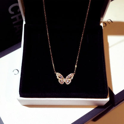 Dainty Butterfly Necklace