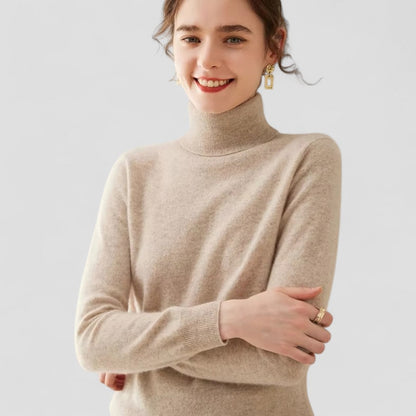 Women's turtleneck Luxury Knitted