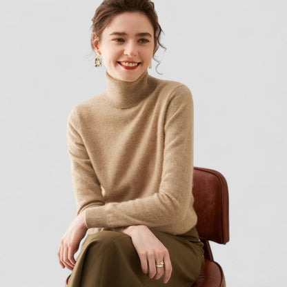 Women's turtleneck Luxury Knitted