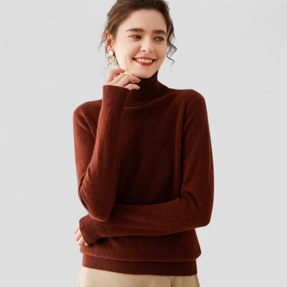 Women's turtleneck Luxury Knitted