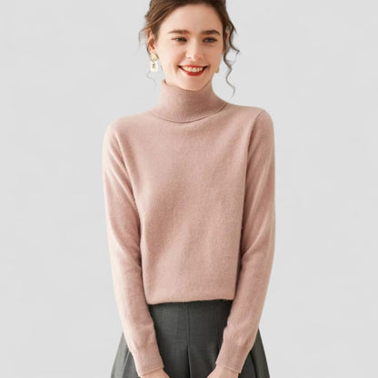 Women's turtleneck Luxury Knitted