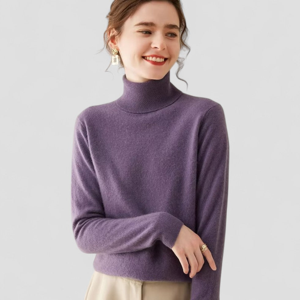 Women's turtleneck Luxury Knitted