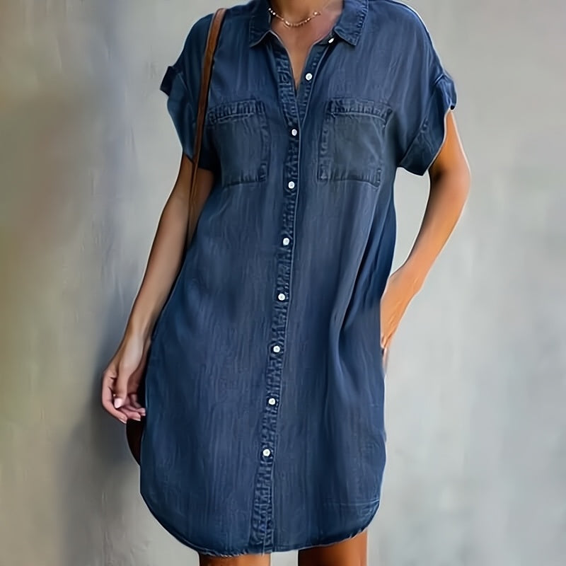 Women's Denim Dress Modern Design