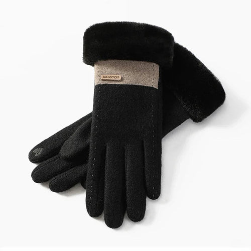 Ladies Gloves Plush Elastic Comfortable