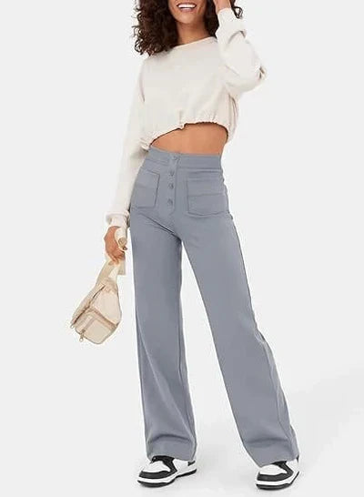Women's High Waist Trousers Comfortable and Stylish