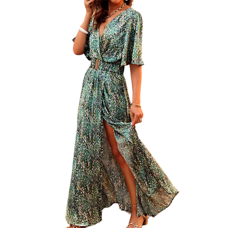 Women's Maxi Dress Boho Style Flowing Breathable Summer Dress