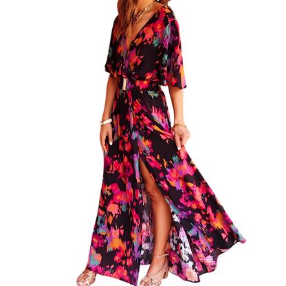 Women's Maxi Dress Boho Style Flowing Breathable Summer Dress