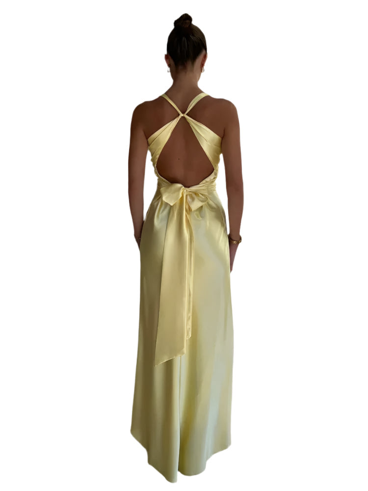 Women's Maxi Dress Sleeveless Flowing Style