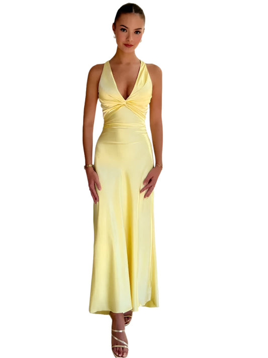 Women's Maxi Dress Sleeveless Flowing Style