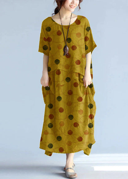 Women's Maxi Dress Oversized Cotton