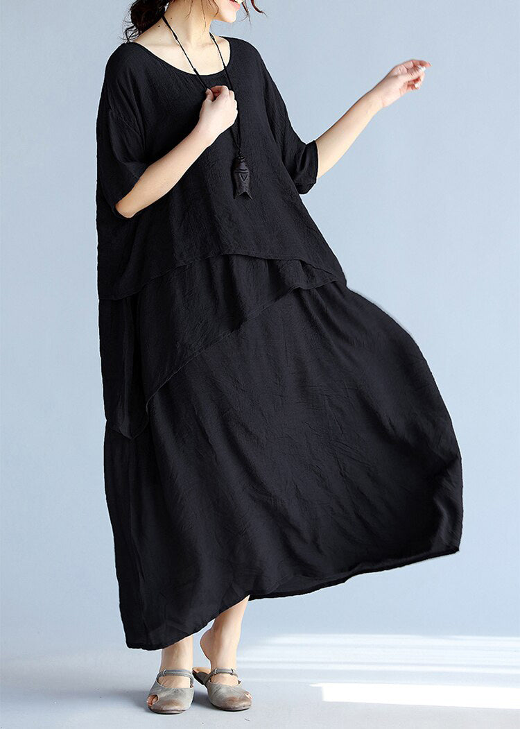 Women's Maxi Dress Oversized Cotton