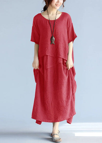 Women's Maxi Dress Oversized Cotton