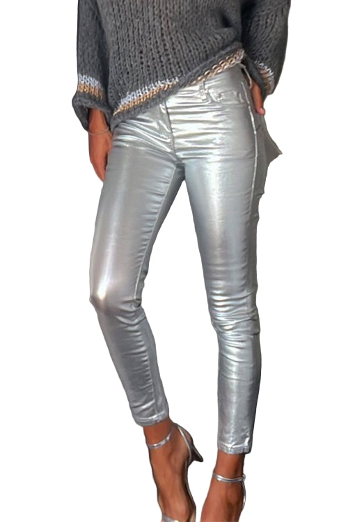 Women's Close-fitting Leggings with Pockets