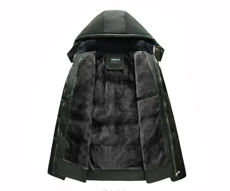 Women's Parka Winter Jacket With Adjustable Hood