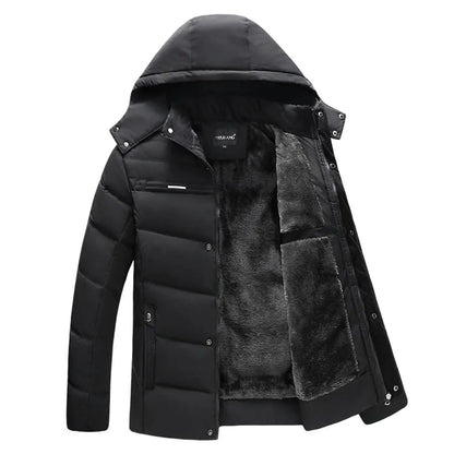 Women's Parka Winter Jacket With Adjustable Hood