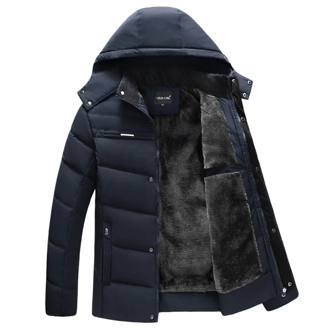 Women's Parka Winter Jacket With Adjustable Hood