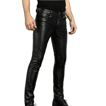 Men's Slim Fit Trousers With Modern Silhouette