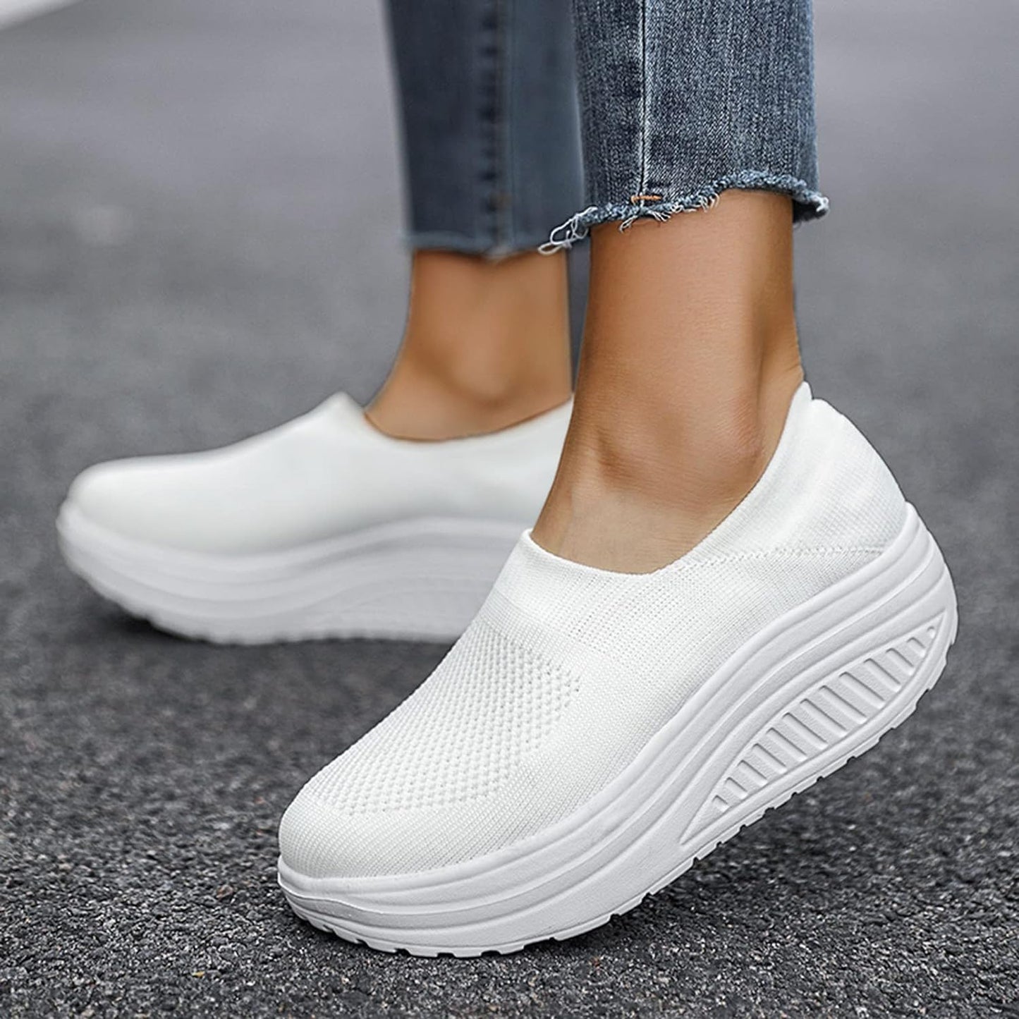 Women's Sneakers Casual Synthetic Supportive Sole