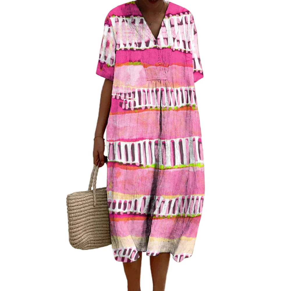 Women's beach dress Loose fit Breathable Material