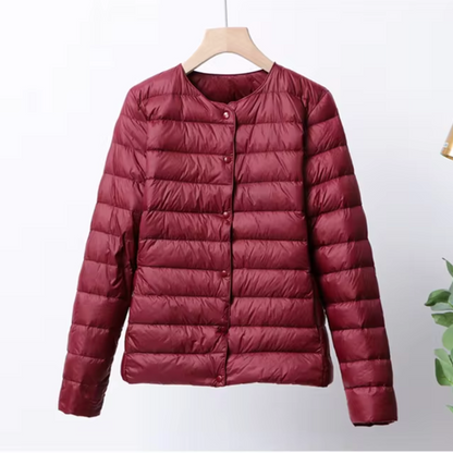 Women's Ultrathin Down Jacket Short Style