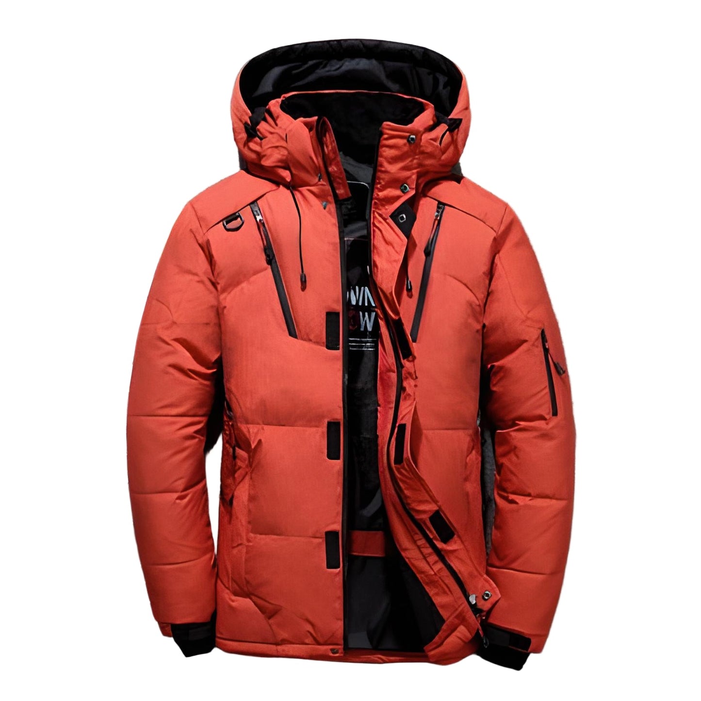 Men's hooded winter jacket